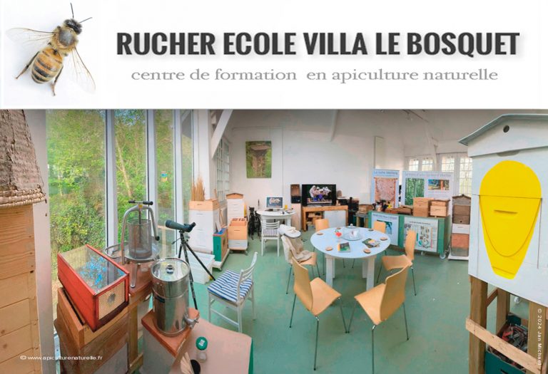 Rucher école Villa le Bosquet, Normandie