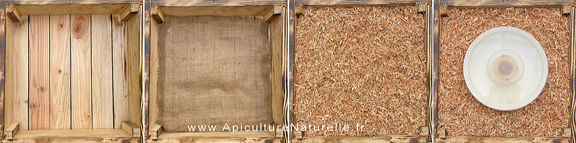 Coussin isolant ruche mellifera