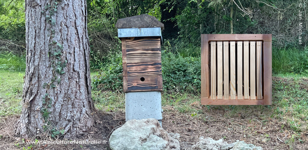 ruche mellifera en bois massif